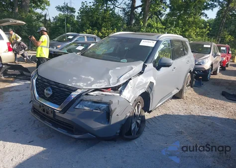 2023 Nissan Rogue Sl Intelligent Awd из США, поврежденный, VIN 5N1BT3CB5PC801753